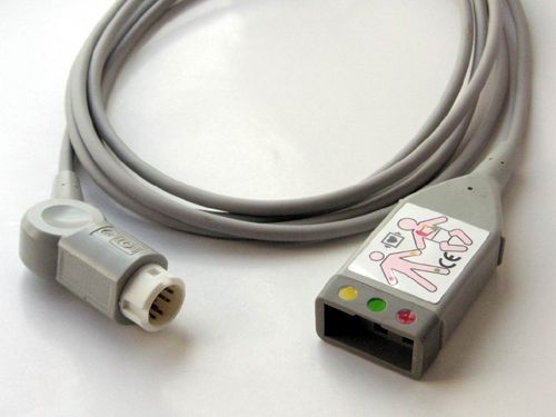 Philips 3 leads trunk cable,IEC,round 12pin to 3pin