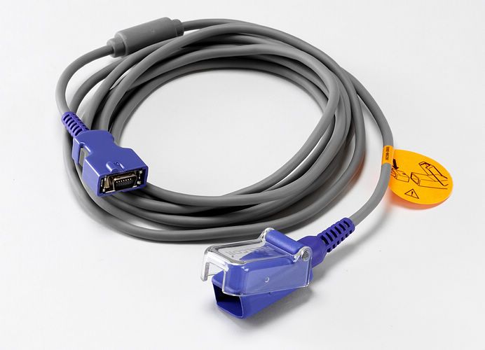 Nellcor DOC-10 Spo2 Extension Cable, 14pin to DB9pin