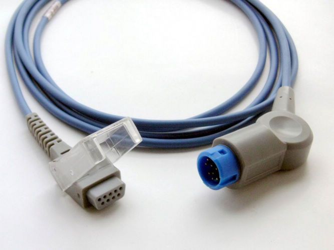 Philips M1900B Spo2 Extension Cable, round 12pin to DB9pin