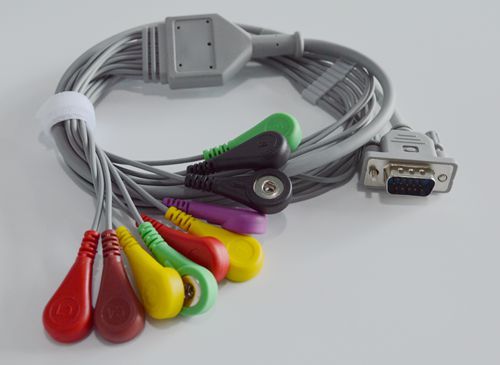 GE Marquette EKG Cable Snap IEC