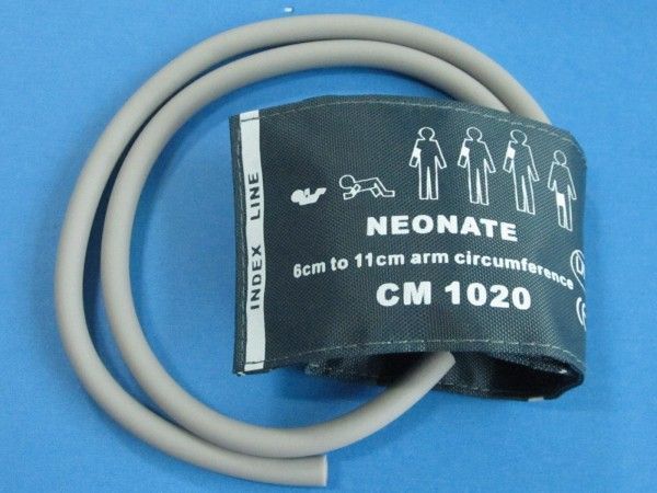 Neonate NIBP Cuff Double hose Nylon